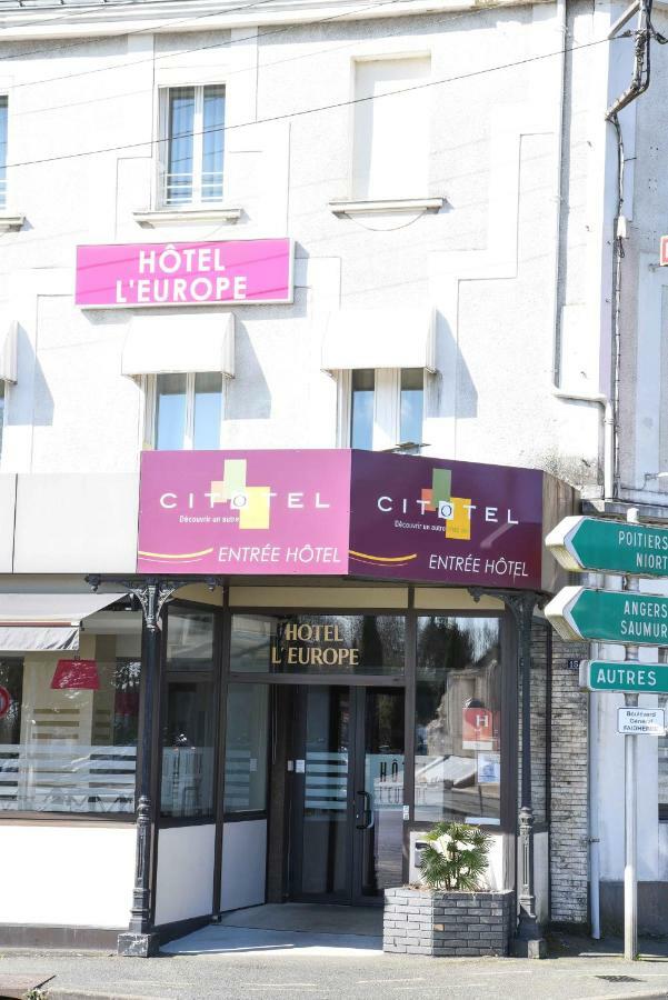 Cit'Hotel L'Europe - Cholet Gare Экстерьер фото